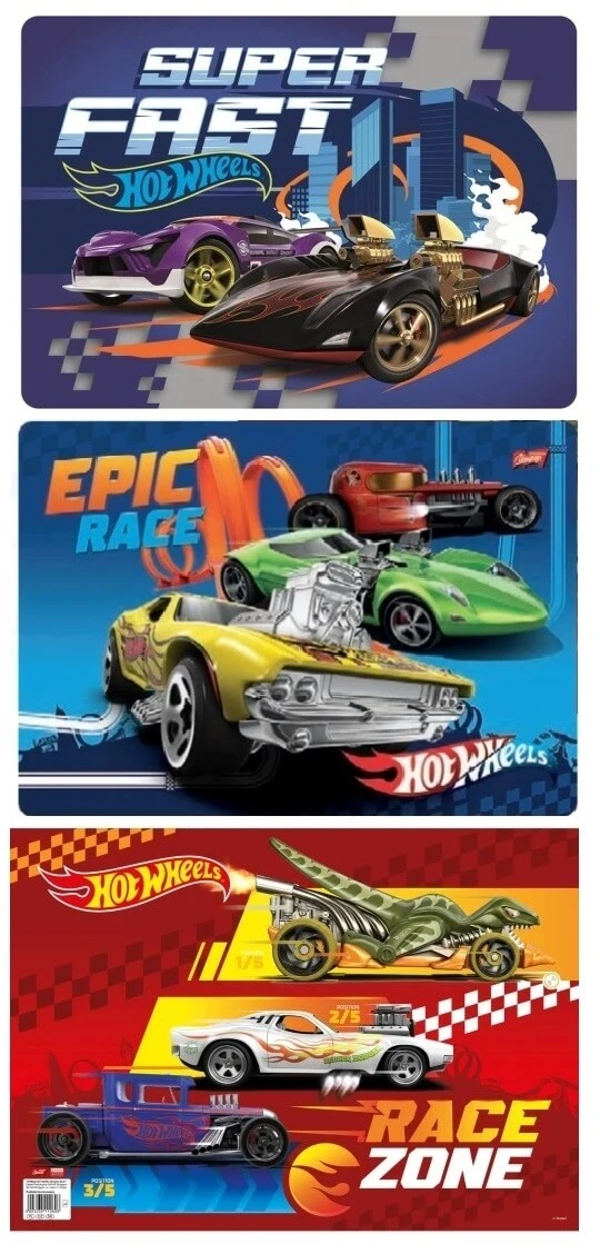 Hot Wheels gelamineerd schrijfblok