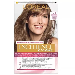 L'Oreal Paris Excellence Haarfarbe 7.1 Aschblond