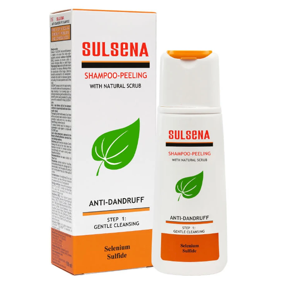 Sulsena Champú anticaspa con peeling natural, 150ml