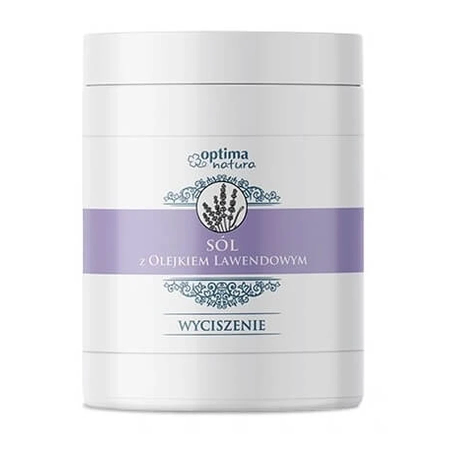Optima Natura, Sare cu ulei de lavandă calmantă, 1 kg