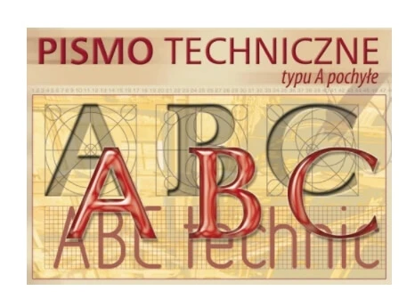 Technisch schrijven A4, type A pochye