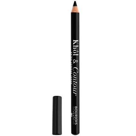 Bourjois Khol amp; Contour Eyeliner Pencil 001 Black-Issime, 1,2g