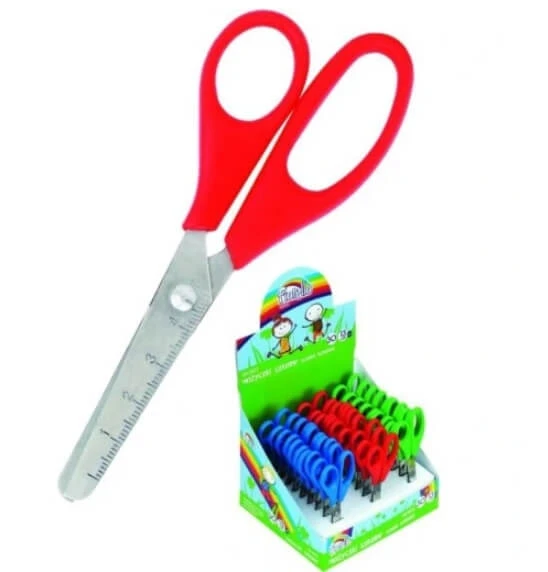 Schoolpennen met liniaal 13cm