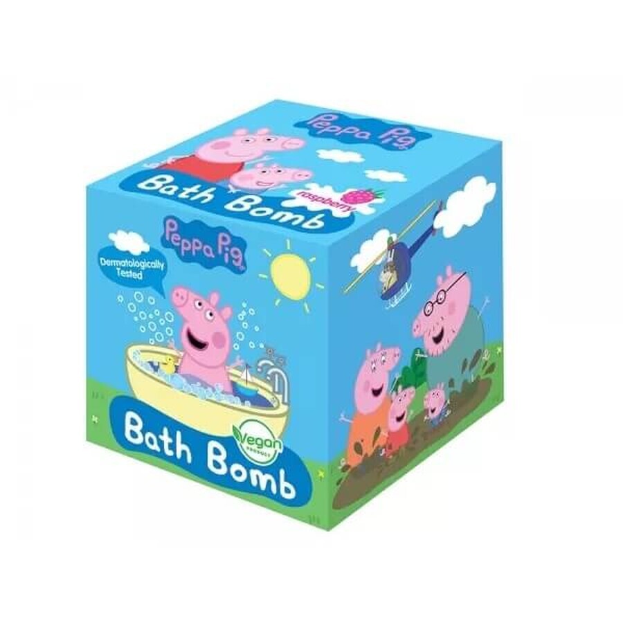 Peppa Pig Framboos bruisend bad, 165g