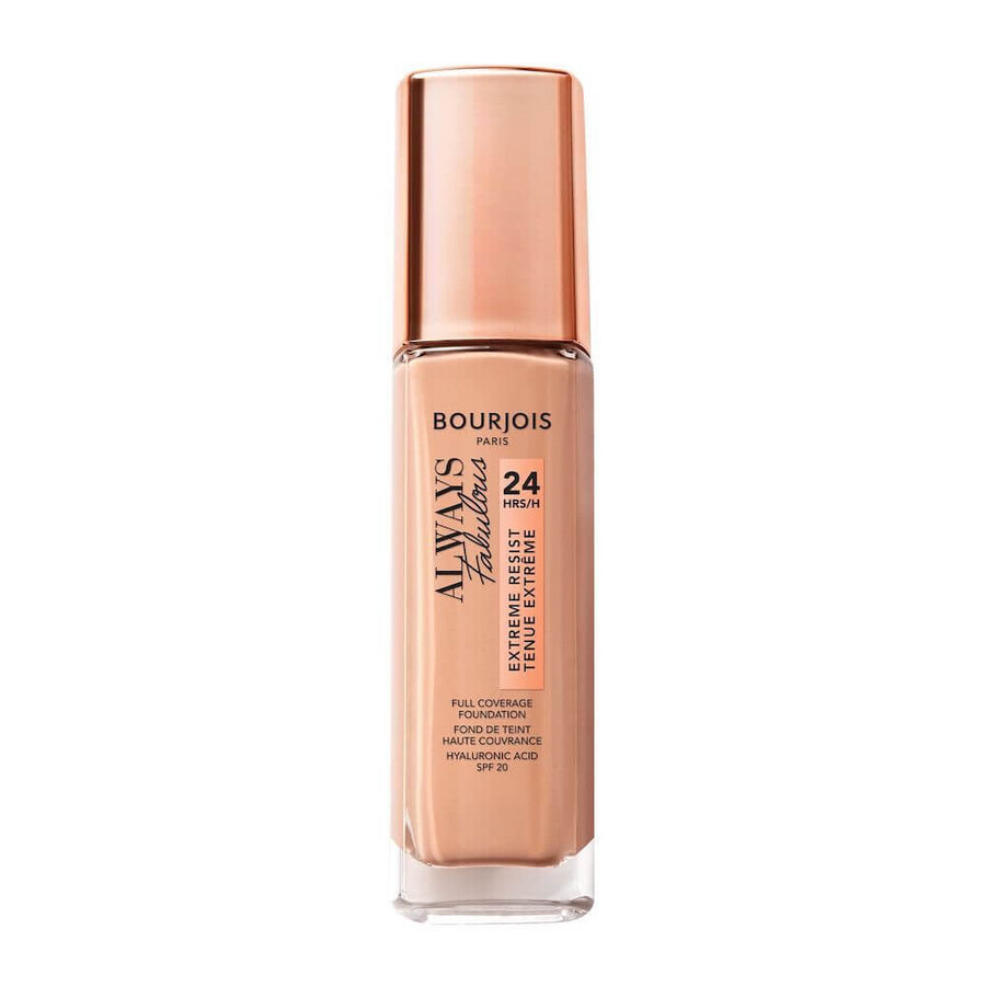 Fond de ten opace Bourjois Always Fabulous Extreme Resist SPF20 300 Rose Sand, 30ml