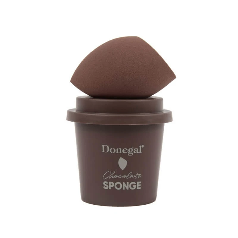 Donegal Morning Coffee Make-up spons met doos Chocolade 4352