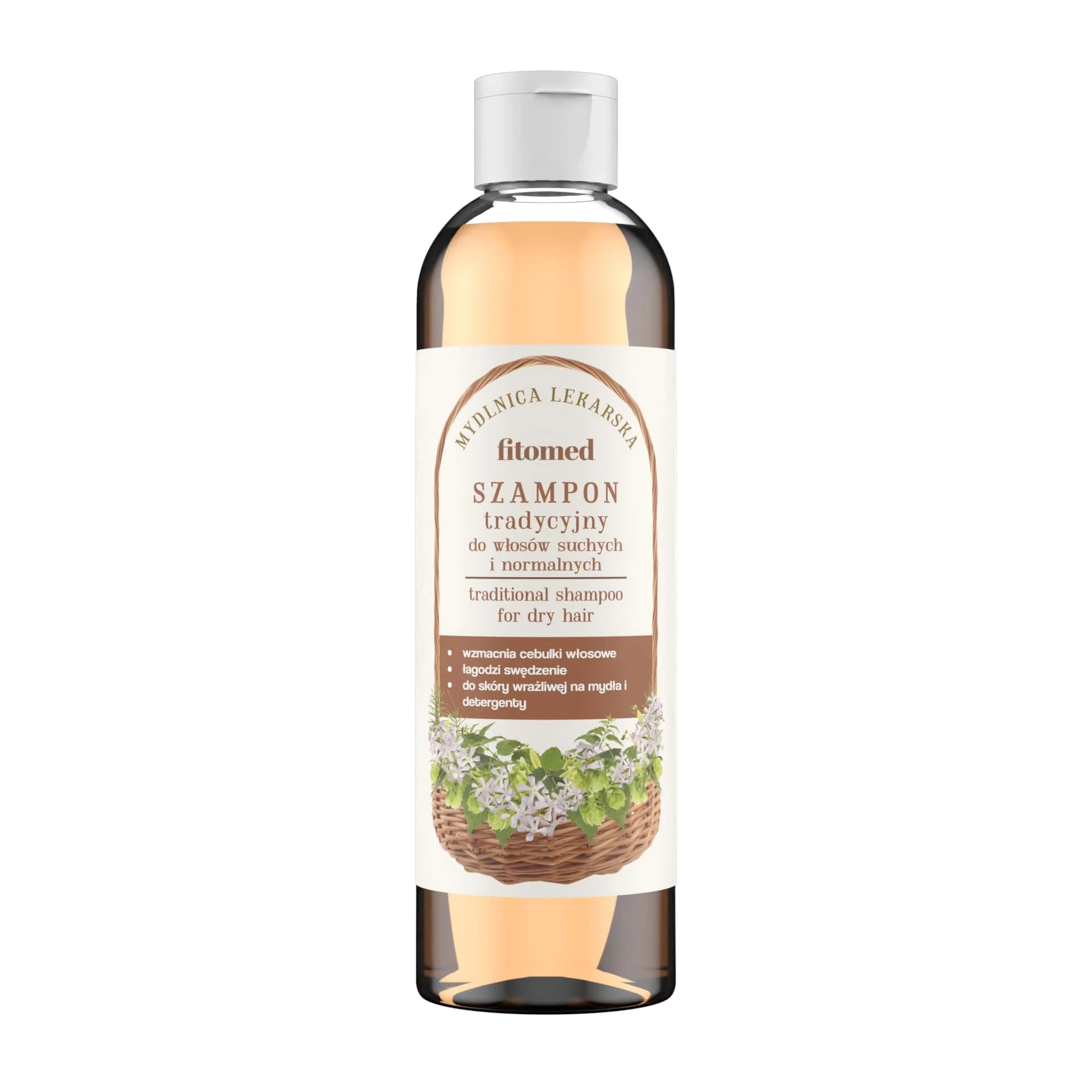 Fitomed Kruidenshampoo voor droog en normaal haar Mydlnitsa Lekarska, 250g