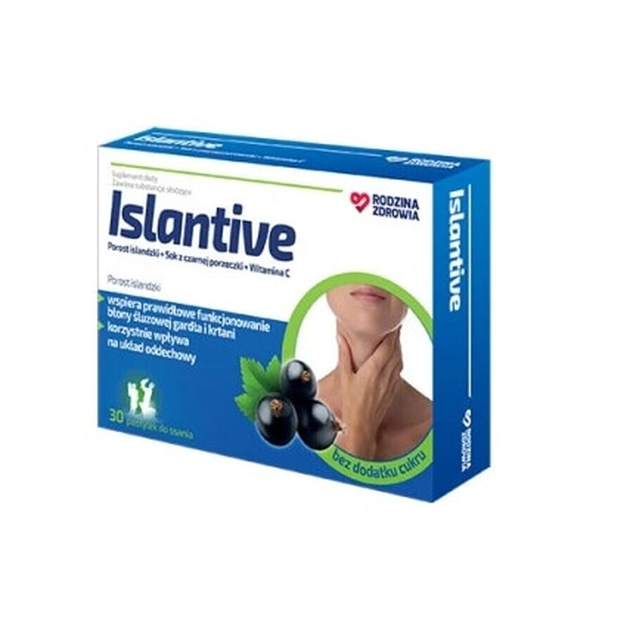 Gezonde Islantive, 30 pillen