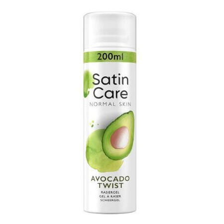 Gillette, Venus Satin Care, scheergel, avocado, 200ml