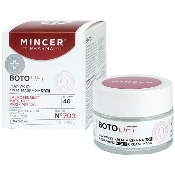 Mincer Pharma Botolift Revitaliserende Nachtcrème-Masca nr.703, 50ml