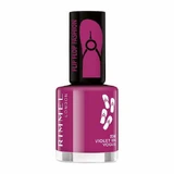 Rimmel 60 Seconds Flip Flop Speed Nail Polish 336 Violet En Vouge, 8ml