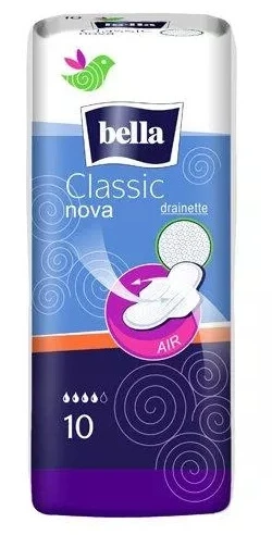 Bella Nova Classic Air Maandverband, met vleugels, 10 stuks - Langdurig!
