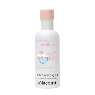 Nacomi shower gel, Marshmallow, 300ml