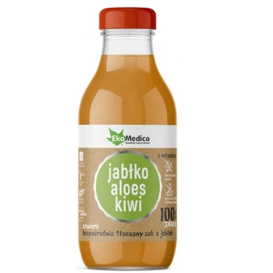 100% appel aloë kiwi sap, 300 ml