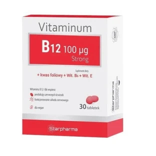 Vitamin B12 100mcg Strong, 30 Tabletten