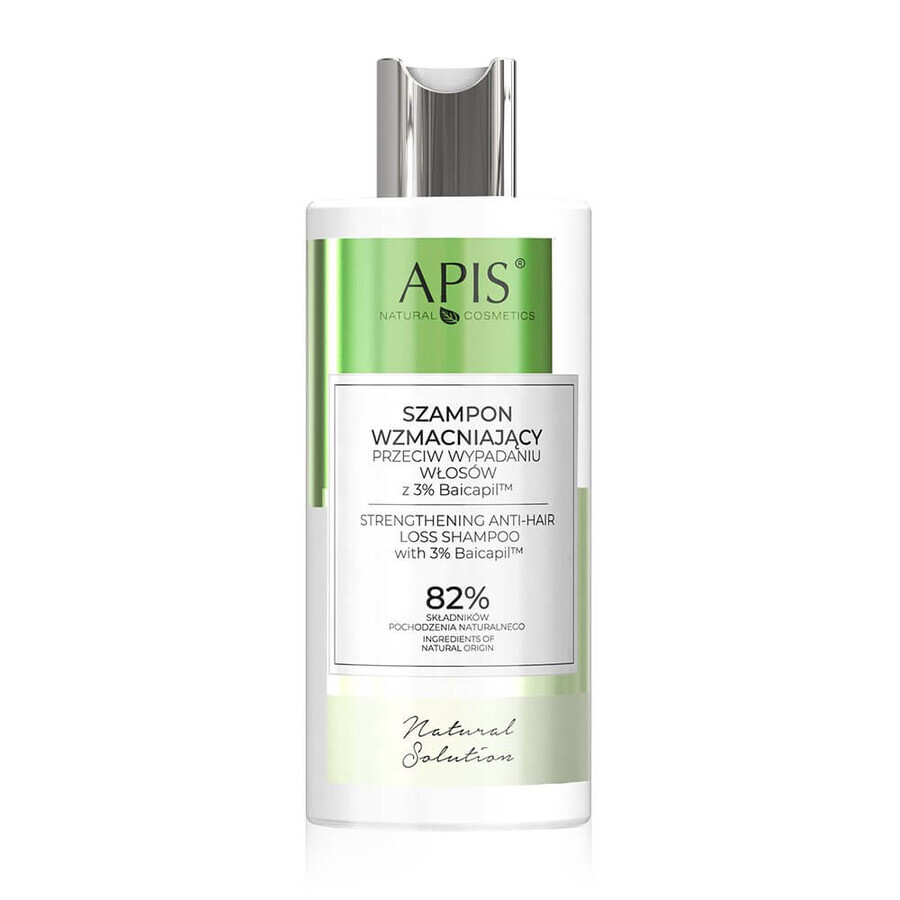 Apis Natural Solutio Shampoo rinforzante contro la caduta dei capelli, 300ml