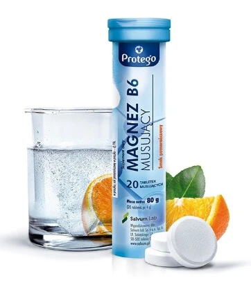 Protego Magnesium B6 bruistabletten, 20 bruistabletten