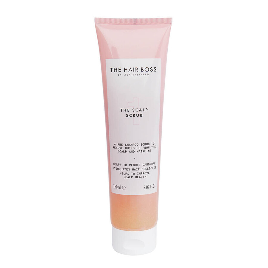 The Hair Boss De Scrub voor hoofdhuidreiniging en harsen, 150ml