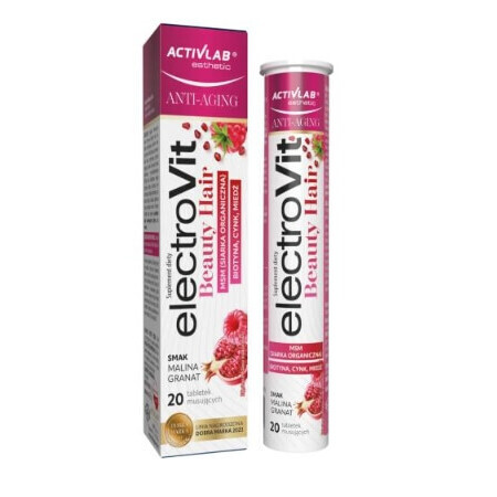 ElectroVit Beauty Hair, 20 bruistabletten