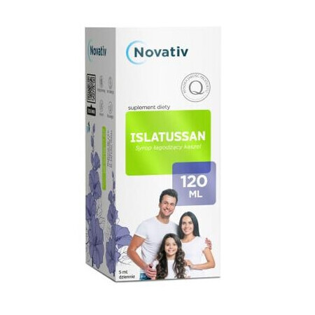 Novativ Islatussan siroop, 120 ml