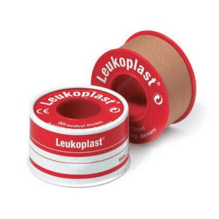 Leukoplast 1,25cm x 4,6cm, pleister, 1 stuk - Lange levensduur!