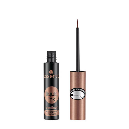 Essence Liquid Ink Eyeliner Eyeliner in Brown, 3ml