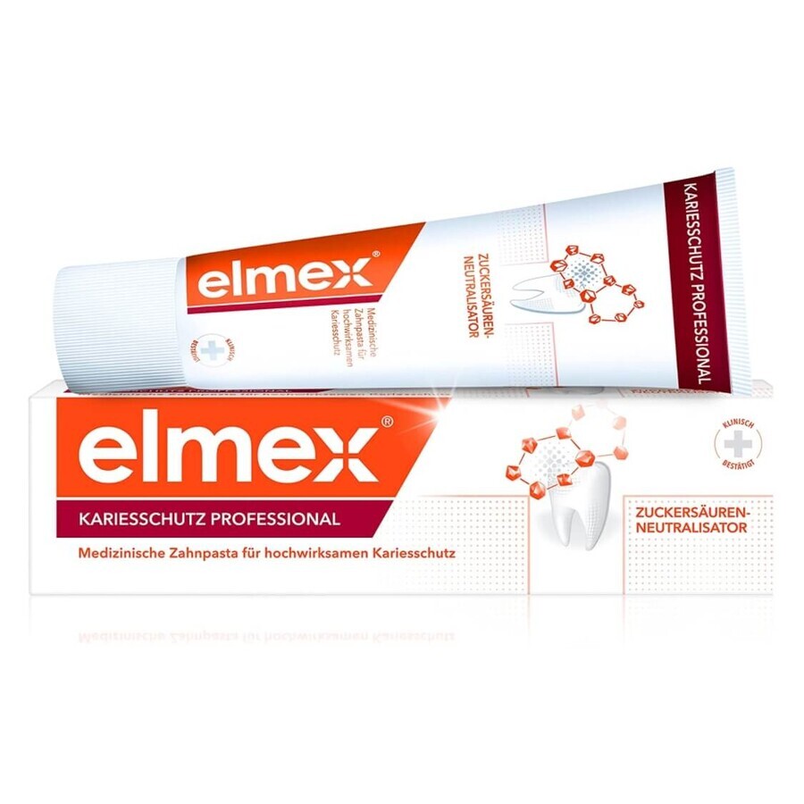 Elmex, Toothpaste against tooth decay, 75 ml