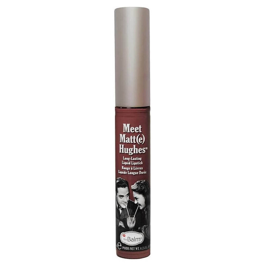 The Balm Meet Matte Hughes Hughes Rouge à lèvres liquide charmant et longue tenue 7.4ml