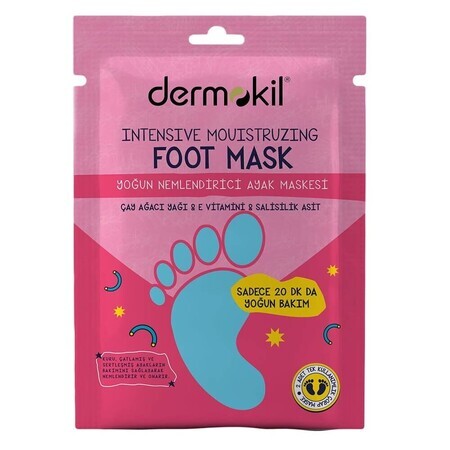 Dermokil Intensief hydraterend voetmasker 30ml