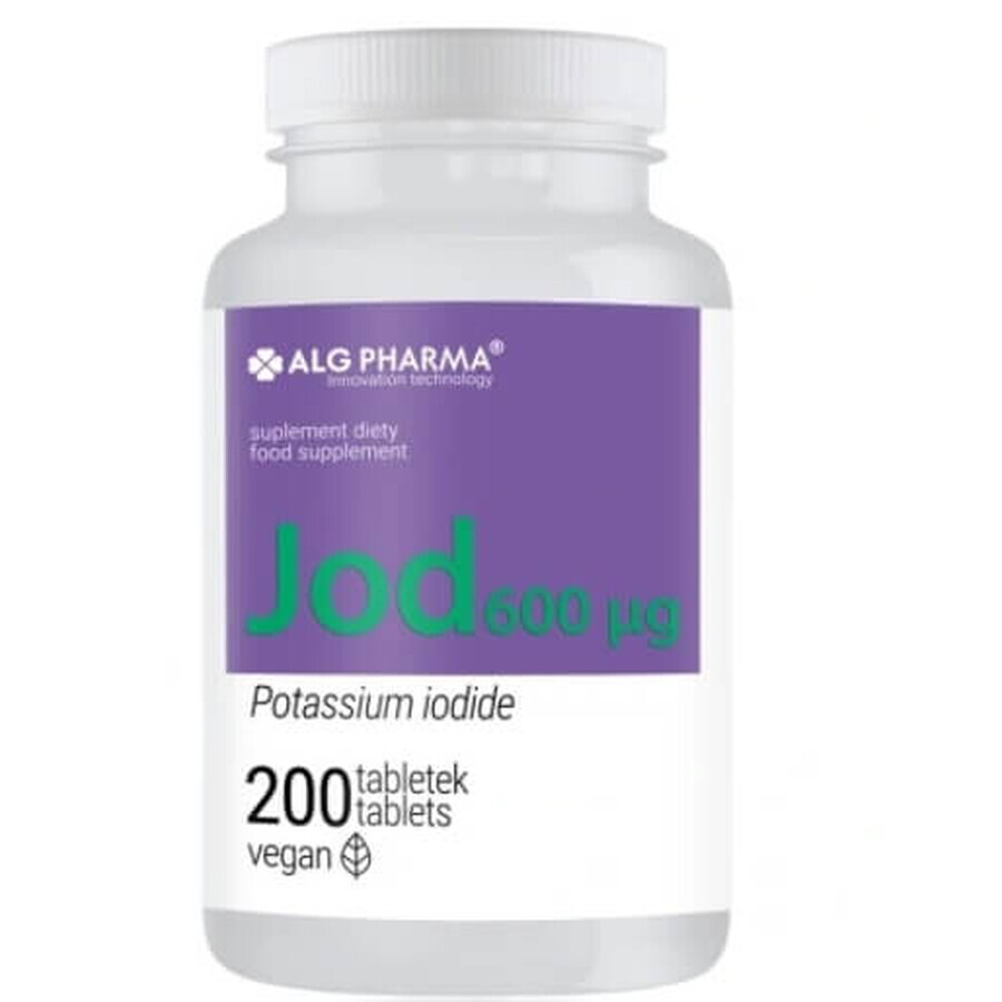 Jodium 600µg, 200 tabletten