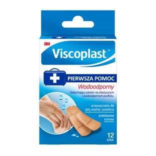 Viscoplast, yeso impermeable, 12 piezas (2 tipos), 1 paquete