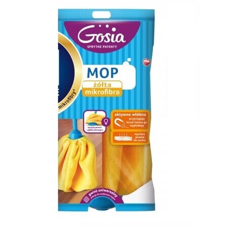 Gosia, Mop, gele microvezel, 1 st.