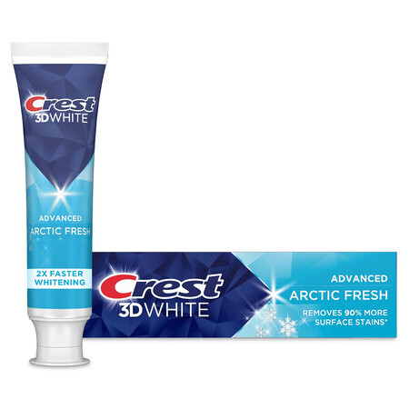 3D-Zahnpasta White White Arctic Fresh, 93 g, Crest