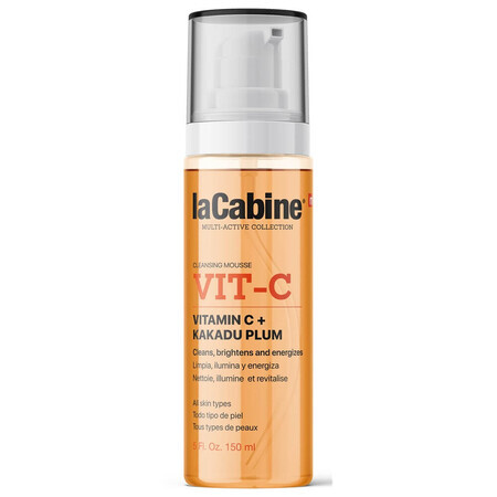 Schiuma detergente Vitamina C + Prugna di Kakadu, 150 ml, La Cabine