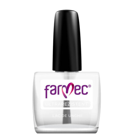 Nagellak nr.200 transparant, 11 ml, Farmec