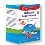 Framboos en gember Rehydrol reisziekte lolly's, 6 + 2 lolly's, MBA Pharma Innovation
