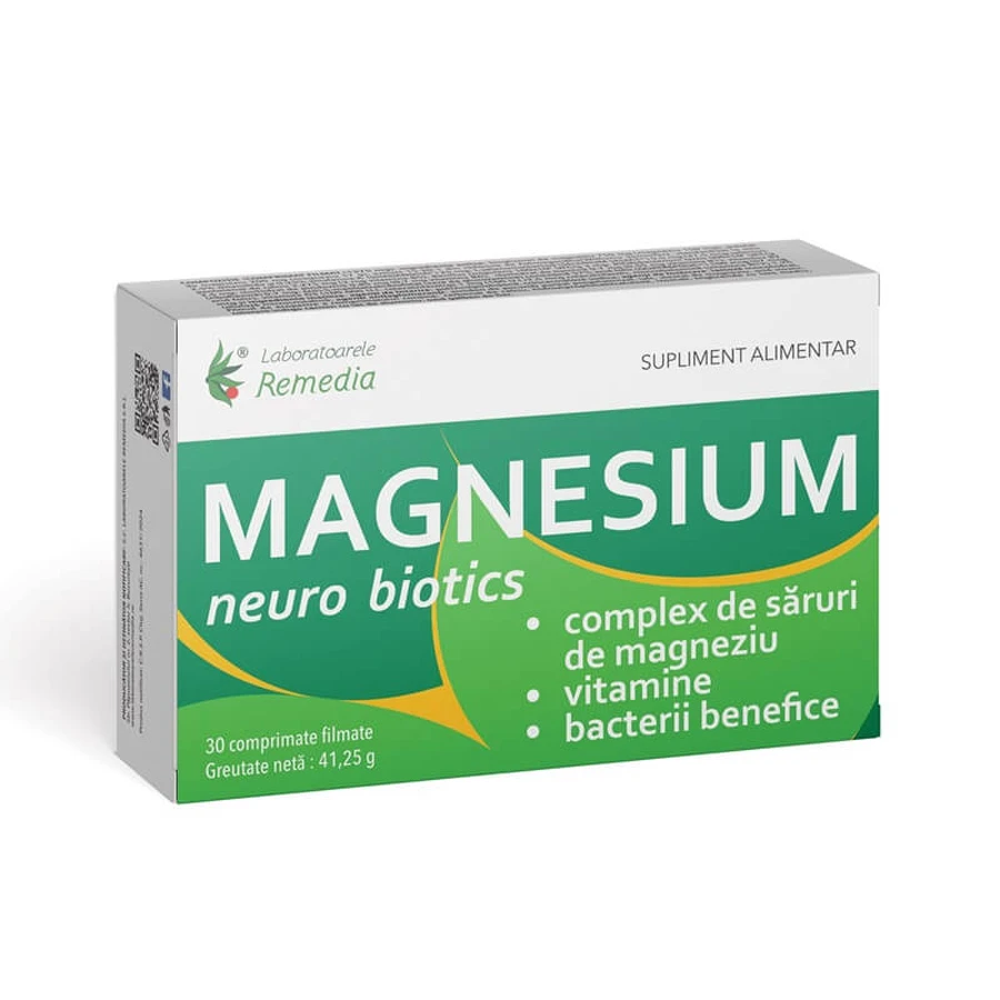 Magnesium Neurobiotika, 30 Kapseln, Remedia