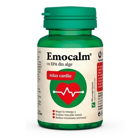 Emocalm met EPA uit algen, 60 tabletten, Dacia Plant