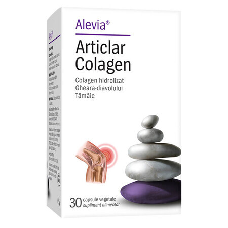 Colágeno Articlar, 30 cápsulas vegetales, Alevia