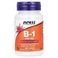 Vitamine B-1, 100 mg, 100 tabletten, Now Foods