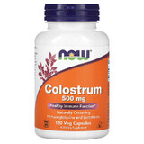 Colostrum, 500 mg, 120 plantaardige capsules, Now Foods