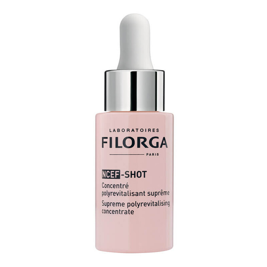 Ser facial revitalizant si anti-imbatranire Ncef Shot, 15 ml, Filorga