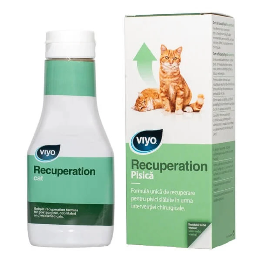 Nahrhaftes Getränk mit probiotischer Wirkung für Katzen Viyo Recuperation, 150 ml, Viyo