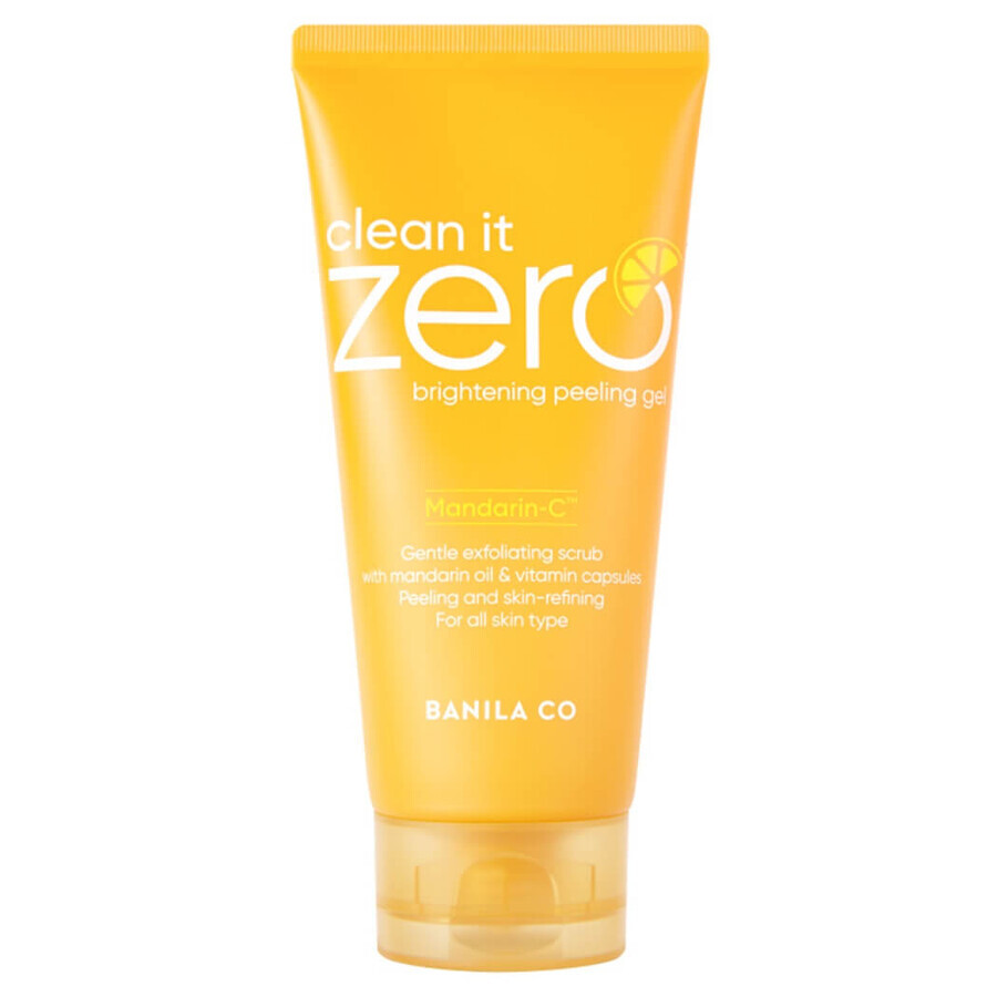 Mandarin-C Clean it Zero Gel Exfoliante Aclarante, 120 ml, Banila Co