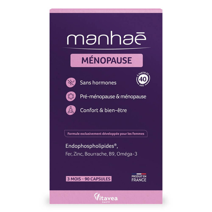 Menopauze, 90 capsules me, Manhae