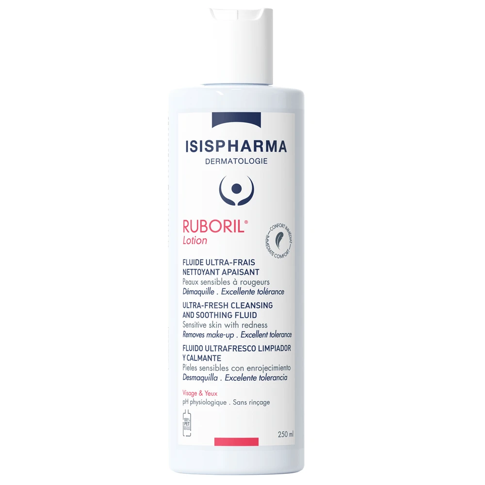 Ruboril ultrafrisse reinigende en verzachtende vloeistof, 250 ml, IsisPharma