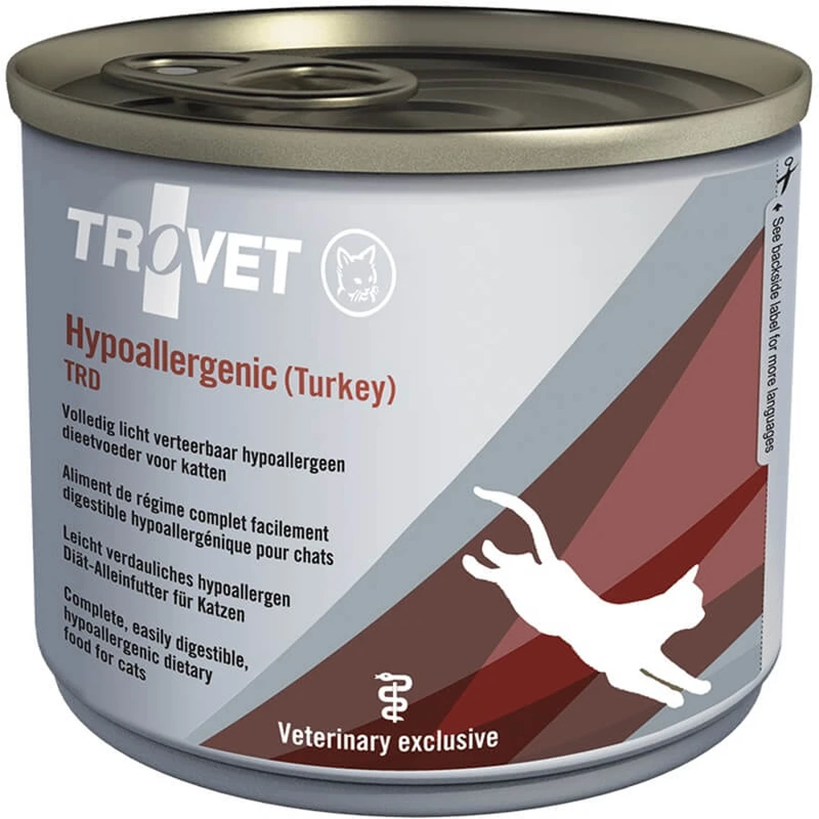 Natvoer met kalkoen voor katten Hypoallergeen Tro.Cat, 200 g, Trovet