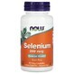 Selenium, 200 mcg, 90 vegetarische capsules, Now Foods