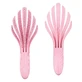 Go Green Roze Krulhaarborstel, 1 stuk, Natte borstel