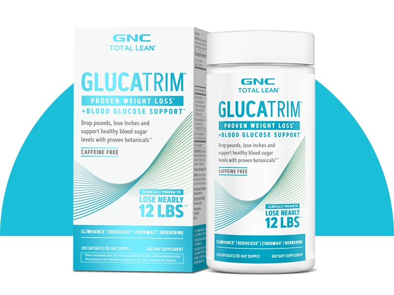 GlucaTrim Total Lean, 120 capsules, GNC